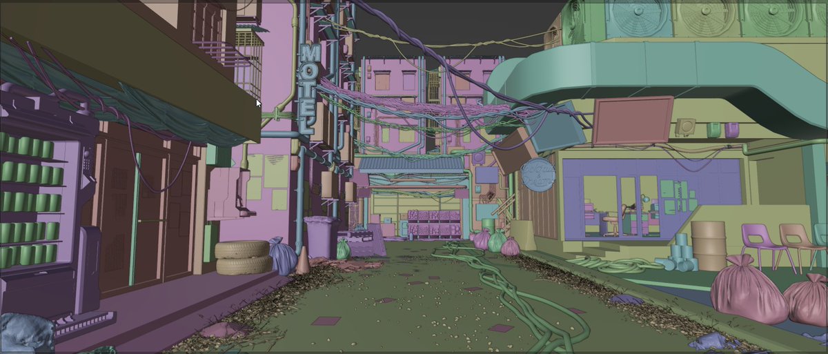 yaw_cg_md's tweet photo. Wip of a cyberpunk alley I've been working on. Made entirely in blender. #3dart #b3d #cycles https://t.co/mXar8XC3Kl
