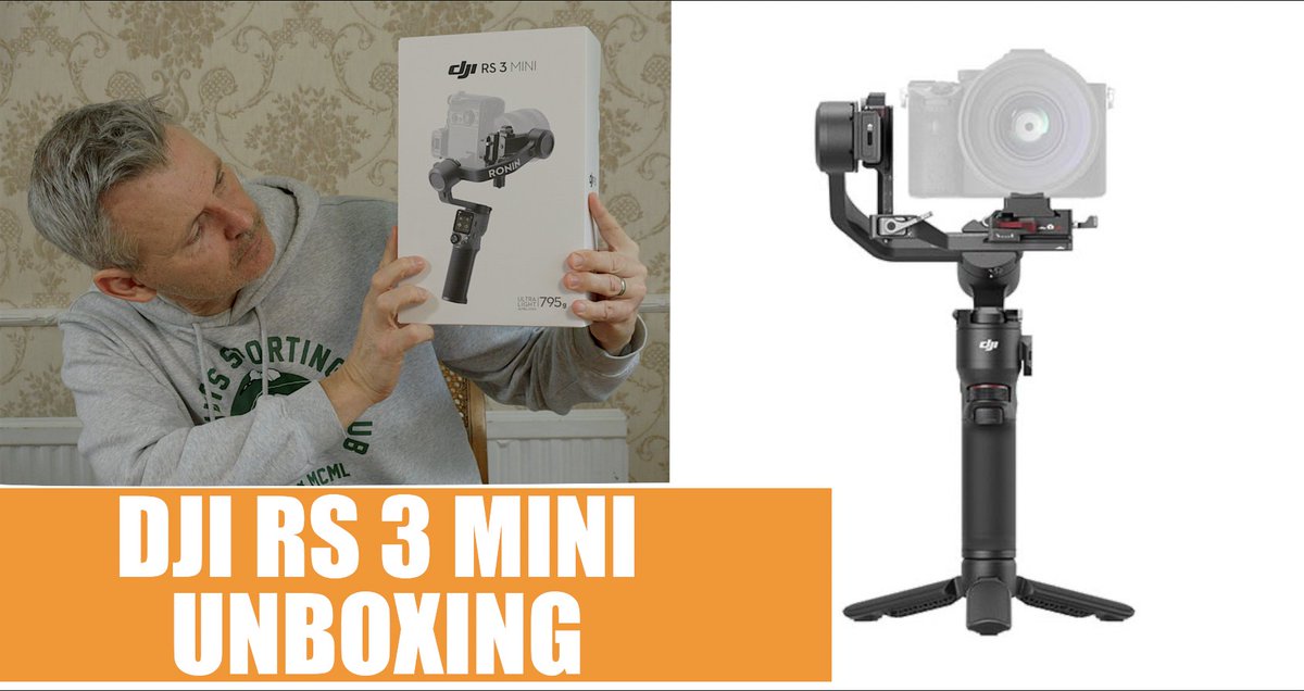 Ever wondered what came in the DJI RS 3 Mini box? Here is a very simple unboxing video if interested. It all looks mighty impressive as per usual with DJI. <a href="/DJIGlobal/">DJI</a> #gimbal #Filmmaking youtu.be/oRsrB88eO0s