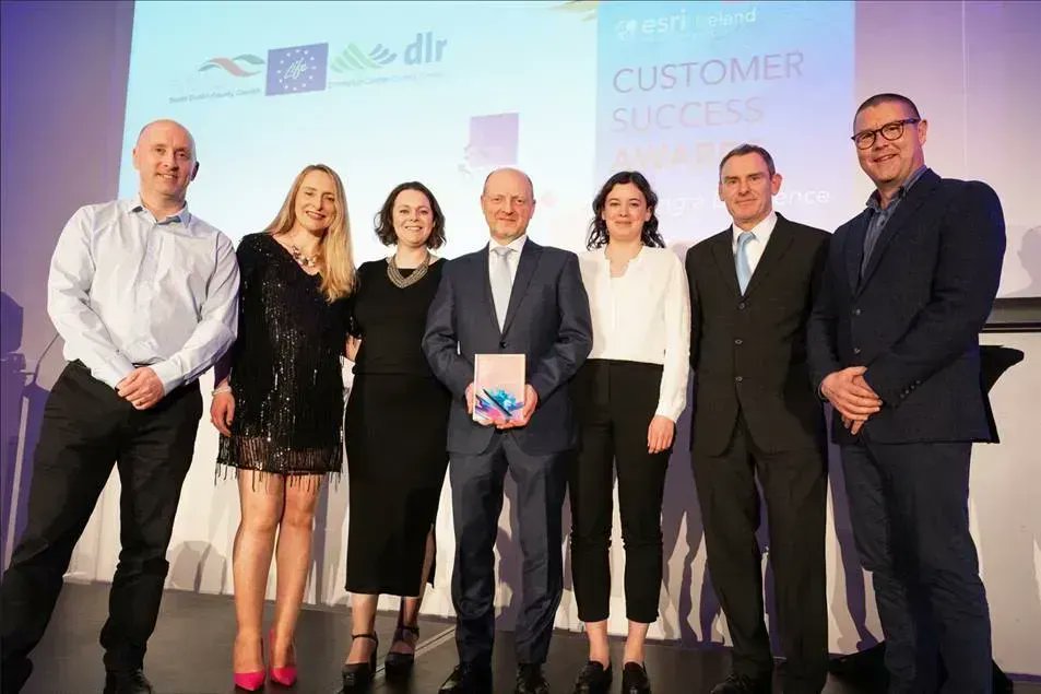 sdublincoco's tweet photo. The Dublin Urban Rivers LIFE (DURL) Project recently scooped an ESRI-Ireland Annual Standout Success award for work in the River Griffeen Catchment in @sdublincoco &amp; the Carrickmines Stream Catchment in @dlrcc .See https://t.co/SF6wemJgVF 

@EsriIreland  #DURL #MakingaDifference https://t.co/PQQTRGtICt