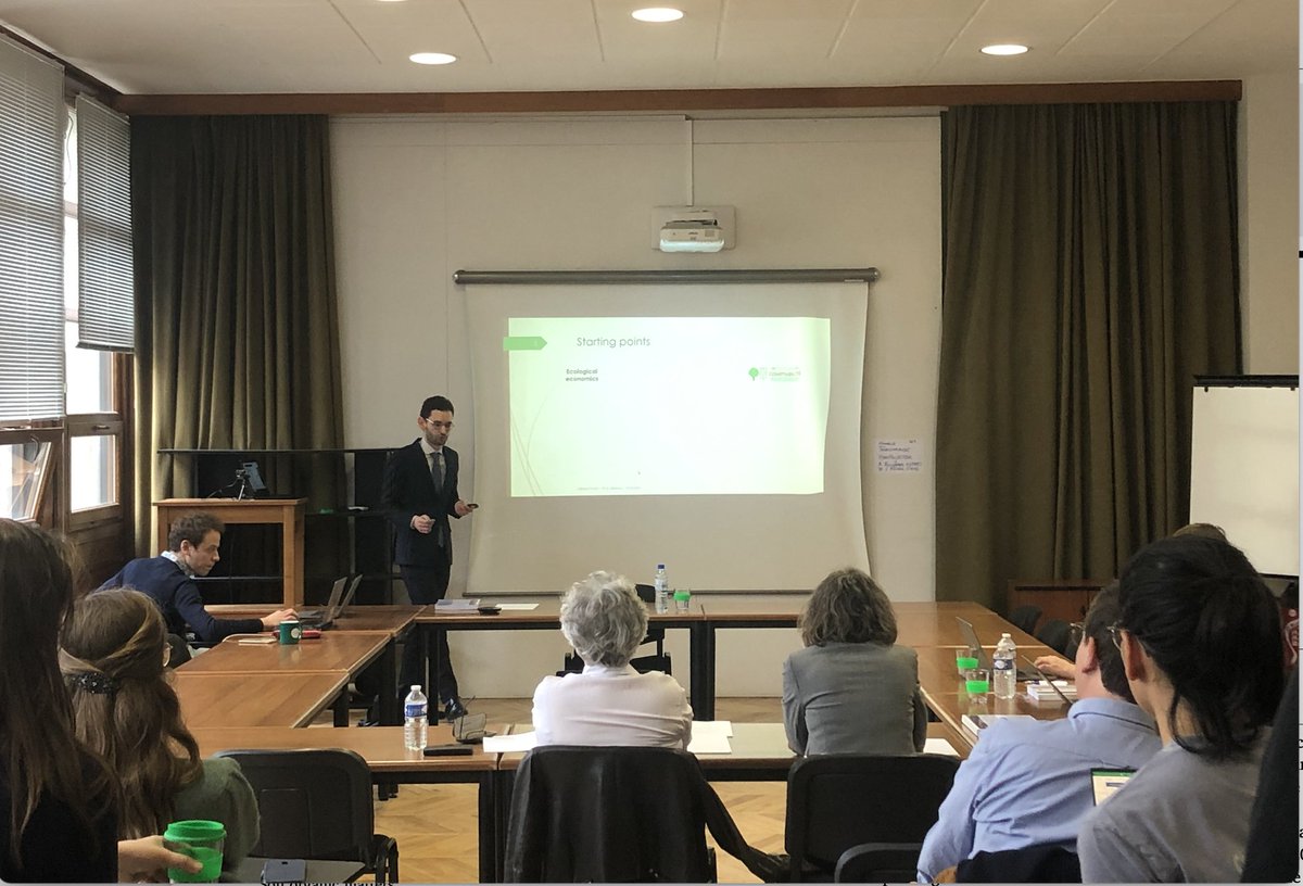 Chaire Comptabilité Écologique (@ecoaccchair) on Twitter photo Aujourd'hui au <a href="/cired8568/">@cired.bsky.social</a>, se tient la 1ère soutenance de la chaire ! Clément Surun présente sa thèse intitulée "La comptabilité des dettes écologiques nationales et d’entreprises, un outil de pilotage vers une économie durable" préparée sous la direction d'H. Levrel et C. Feger Aujourd'hui au <a href="/cired8568/">@cired.bsky.social</a>, se tient la 1ère soutenance de la chaire ! Clément Surun présente sa thèse intitulée "La comptabilité des dettes écologiques nationales et d’entreprises, un outil de pilotage vers une économie durable" préparée sous la direction d'H. Levrel et C. Feger