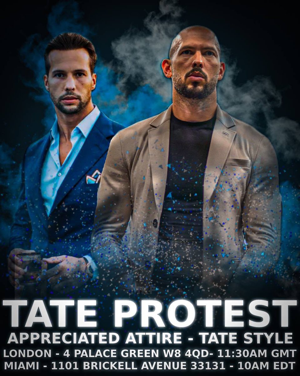 theoma41's tweet image. #FreeTheTates #TateProtest