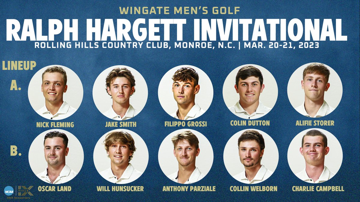 WU_Bulldogs's tweet photo. Both #WUGOLF teams underway at home!
@Wingate_WGolf playing at Stonebridge; @Wingate_MGolf at Rolling Hills!
WGOLF Scoring | https://t.co/52dxMz9S2Y
MGOLF Scoring | https://t.co/5f3gYIHKzZ
#OneDog https://t.co/BtWVbJMBy5