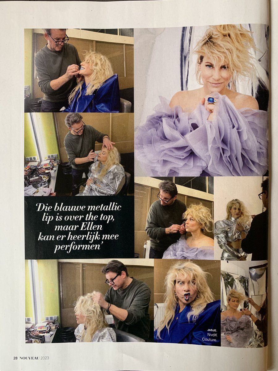 Charlotte Dijkgraaf (@charlottedijkg1) on Twitter photo Behind the scenes photos of <a href="/ellentendamme/">Ellen ten Damme</a> and <a href="/lecolook/">LECO</a> for the <a href="/NouveauNL/">Nouveau Nederland</a> by me
with amazing <a href="/RogerNeve/">Roger Neve</a> photography 📸 and
@claudiaengelsstyling
thank you @bestselleramsterdam for the copy ;) Behind the scenes photos of <a href="/ellentendamme/">Ellen ten Damme</a> and <a href="/lecolook/">LECO</a> for the <a href="/NouveauNL/">Nouveau Nederland</a> by me
with amazing <a href="/RogerNeve/">Roger Neve</a> photography 📸 and
@claudiaengelsstyling
thank you @bestselleramsterdam for the copy ;)