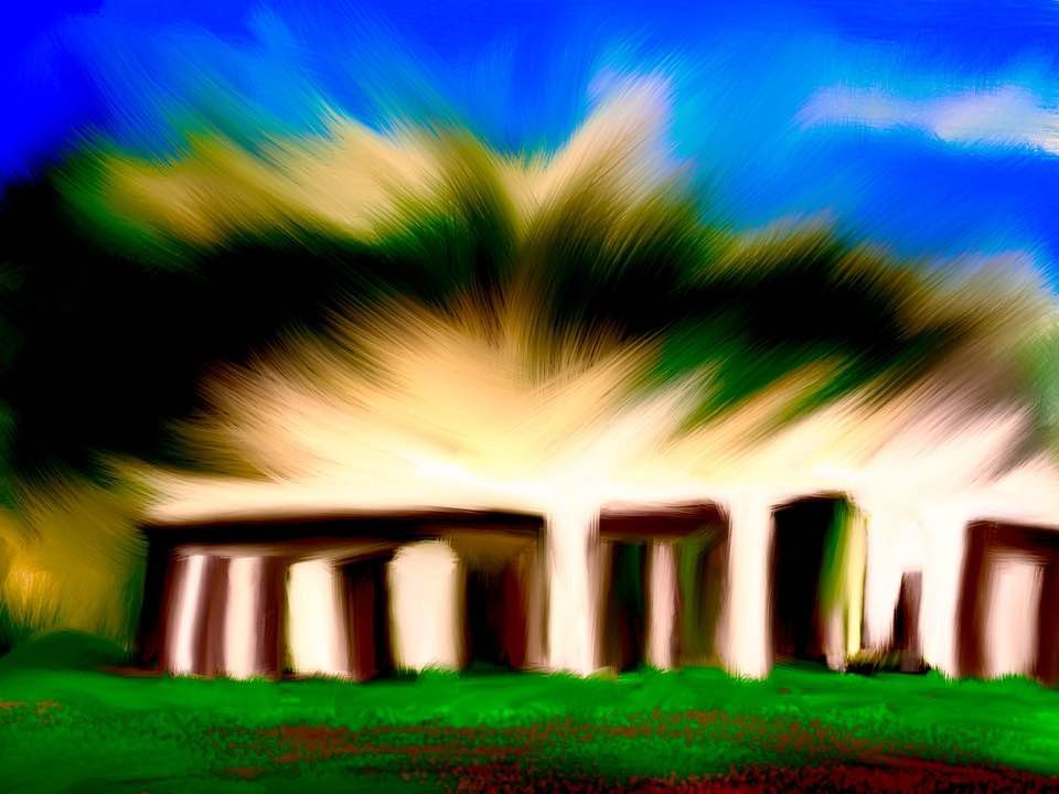nick_watermn's tweet photo. Happy Spring Equinox! The Vernal equinox results in day and night of equal length, marking the start of spring. Painting by NickO 2019 #spring #painting #artistontwitter #art #artist #stonehenge #vernalequinox #ipadartist #ipadart #ipadimagination https://t.co/7YYZ20IDt3