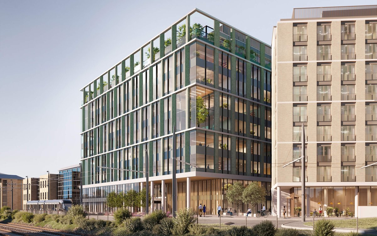 @EdmondShipway delighted with the planning news on Edinburgh's new, sustainable, net-zero carbon, high quality mixed-use development at 20 #Haymarket Yards... a major step forward! #Sustainability #NetZero #officedevelopment #hotelsector #ProjectManager