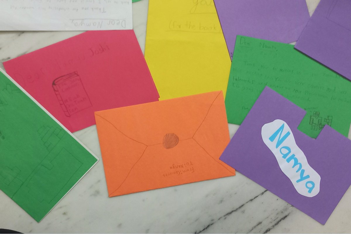 WonderNamya's tweet image. These cards from @HeatherTechEdu student&apos;s made my day today✨!!
They sent me after the  #EachOneTeachTen book launch 
 🫶  @mbfxc  🌀🌀🌀

@XFactorEdu @MatthewXJoseph  #XfactorEDU