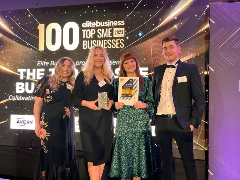 Today we are celebrating not only being announced as 3rd in the Elite Business top 100 SME businesses, but we also picked up the award on Friday night for Diversity &amp; Inclusion!  Great achievement by the whole team
#diversityandinclusion #elitebusinesstop100