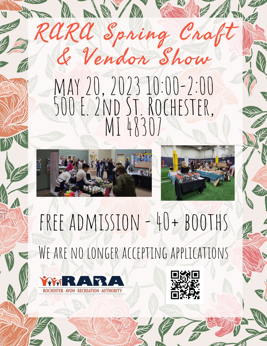 Don't forget to mark your calendars for our upcoming craft and vendor show on May 20th! We've got an amazing lineup of talented crafters and vendors who will be showcasing their unique creations and products. See you there! #CraftAndVendorShow #SupportSmallBusinesses