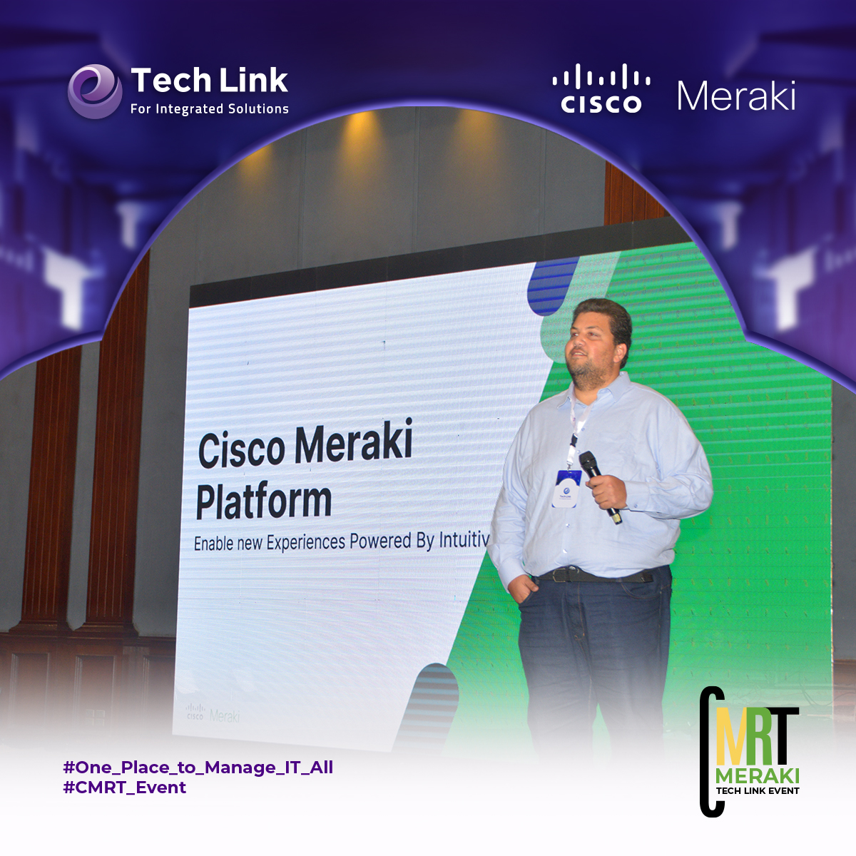 TechLink14's tweet image. It was a pleasure to listen to an informative session from Mr. kareem Ramadan - Meraki Partner Account Manager

Follow us to know more about our Meraki event.
lnkd.in/dS6RzCVs

#TechLink #Cisco #Meraki #CiscoMeraki #CiscoPartner