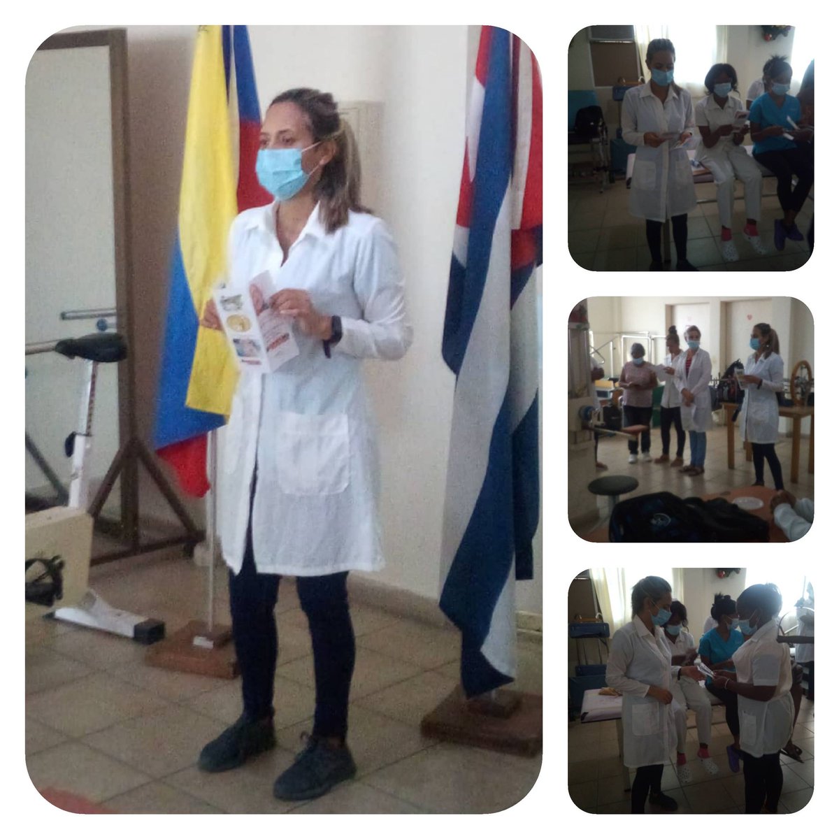 Matutino especial y charla educativa en conmemoración al día  de la salud bucodental, en CDI 3 Hugo Chávez Frías, Estado Nueva Esparta.
@capote_raciel 
@MedicaEsparta 
@cubacooperaven