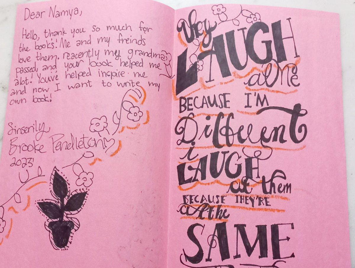 WonderNamya's tweet image. These cards from @HeatherTechEdu student&apos;s made my day today✨!!
They sent me after the  #EachOneTeachTen book launch 
 🫶  @mbfxc  🌀🌀🌀

@XFactorEdu @MatthewXJoseph  #XfactorEDU