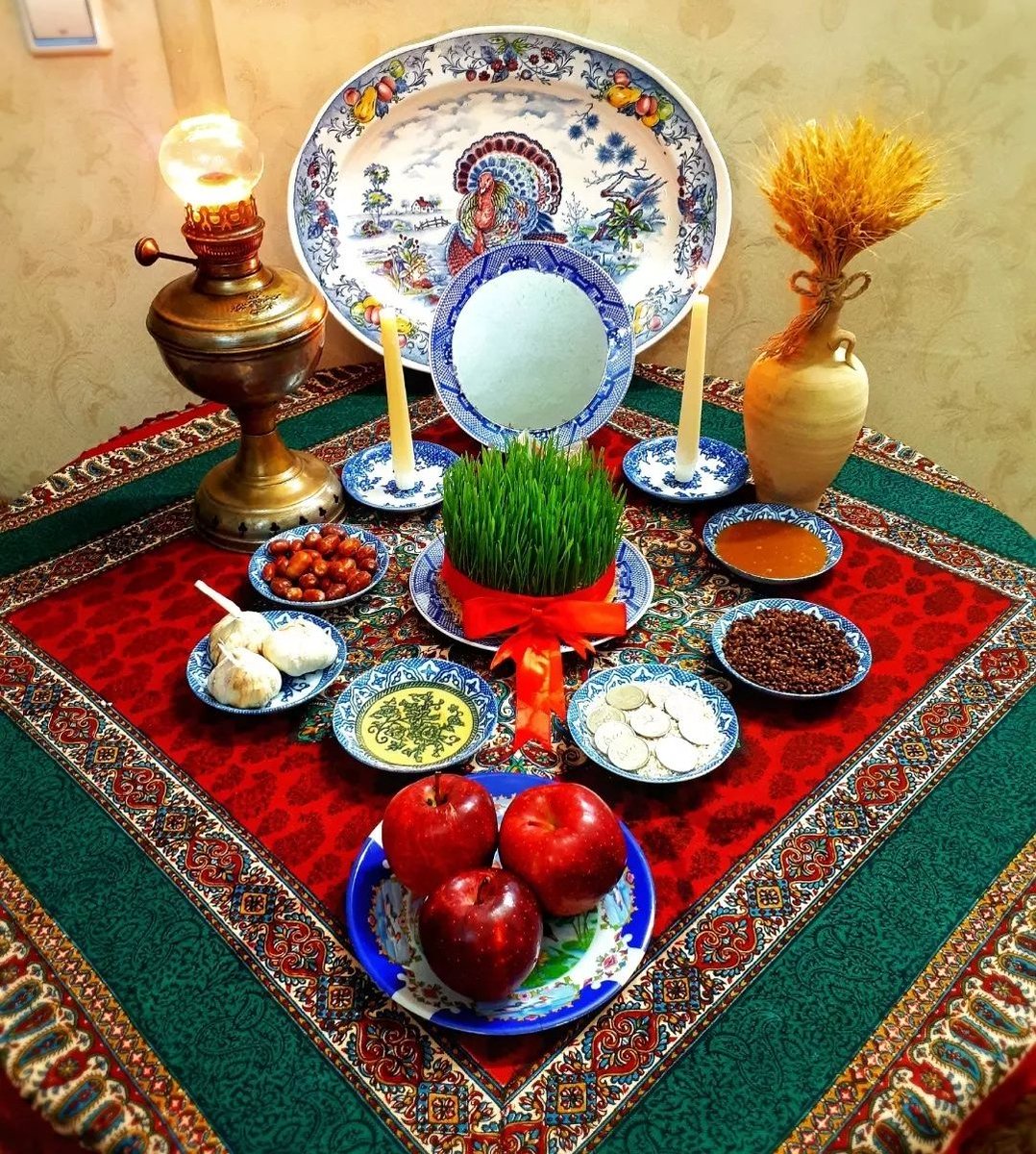 Happy Persian New Year ' Happy Nowruz ' Time is like a flowing river, no water passes beneath your feet twice, much like the river, moments never pass you by again, so cherish every moment that life gives you and have a wonderful New Year.