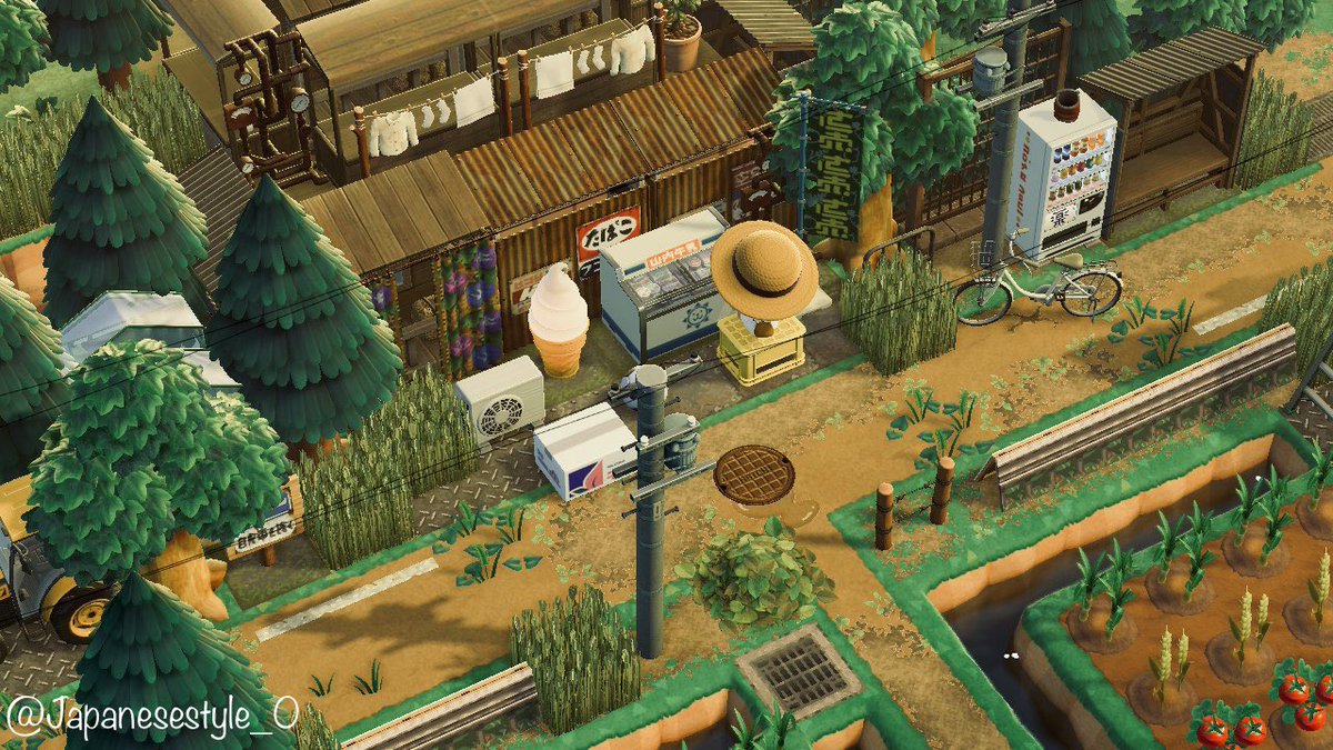 今後もリアリティを求めた島クリエイト頑張るよ🌲🍃

#森3周年 #あつ森写真部 #ACNH #AnimalCrossingNewHorizons #あつ森 #AnimalCrossing