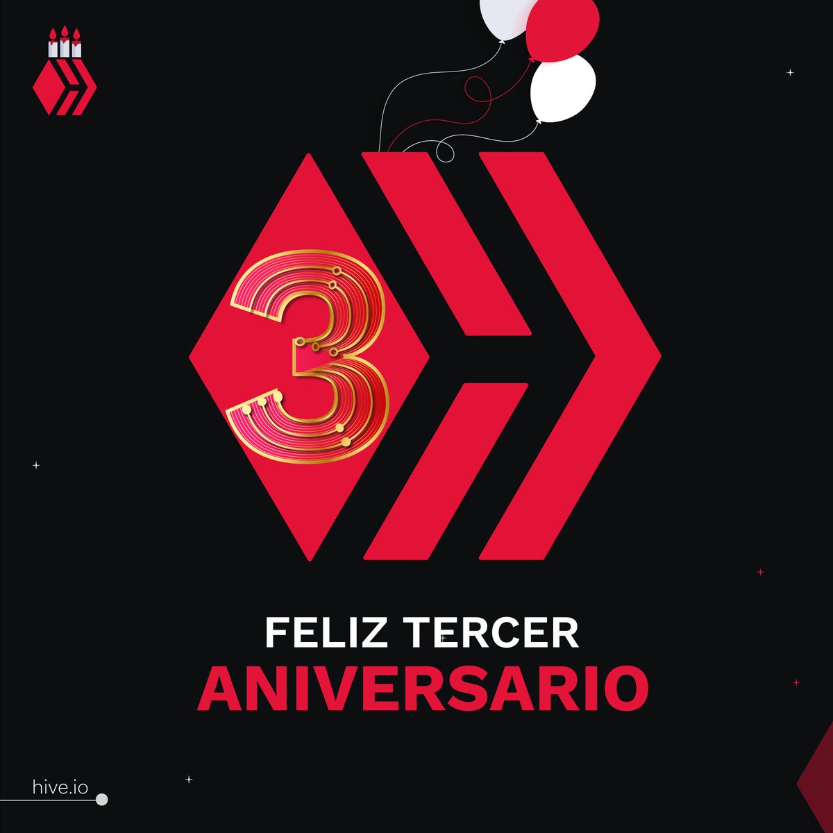 hiveblocks_es's tweet photo. ¡Feliz Aniversario! 🎉 

Hoy celebramos el nacimiento de #Hive, una #blockchain impulsada por una comunidad defensora de la descentralización y la propiedad digital. 

¡Sigamos construyendo la #Web3! 💪 https://t.co/KFygBw4OAC