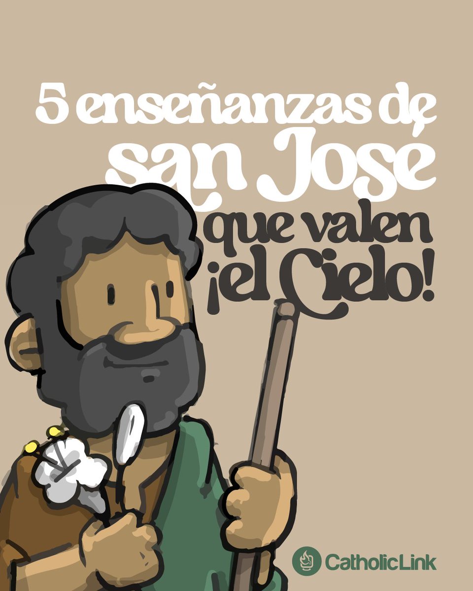 catholiclink_es's tweet photo. ¡Hoy celebramos a san José! Lo celebramos hoy ya que, por ayer ser domingo de Cuaresma, se trasladó su fiesta ❤️ 

Te compartimos algunas enseñanzas y oraciones en este hilo🙏

¡San José, ruega por nosotros! https://t.co/9hFXT7ddgq