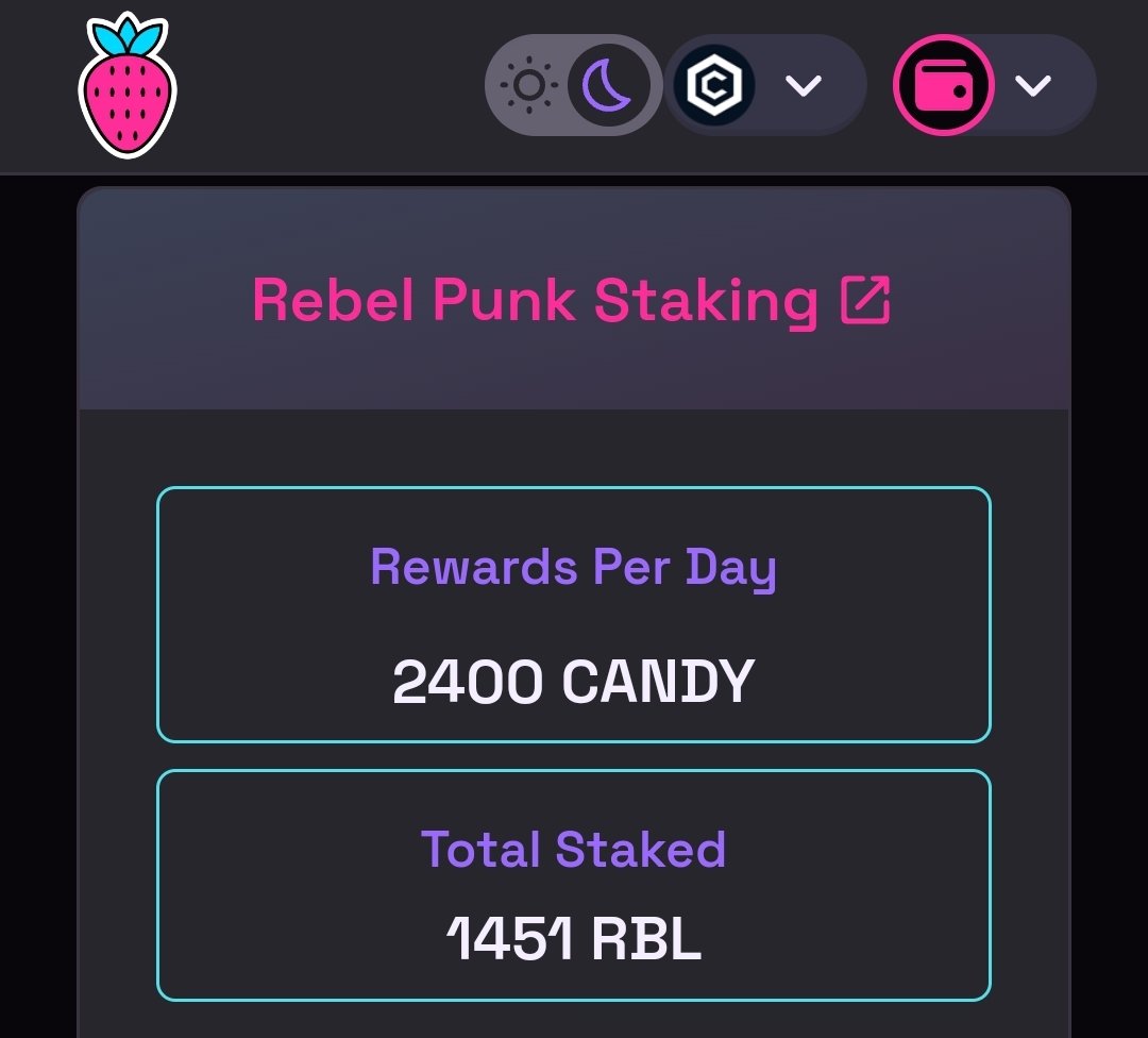 <a href="/BoredCandyCity/">Bored Candy City</a> community members resurrected a rugged project, and minted it out for some massive staking rewards. Not only that <a href="/CronosDuels/">CronosDuels</a> was born from the ashes. Btw minting for Duels on the 31st. 
#candyfam #crofam #rebelpunks
