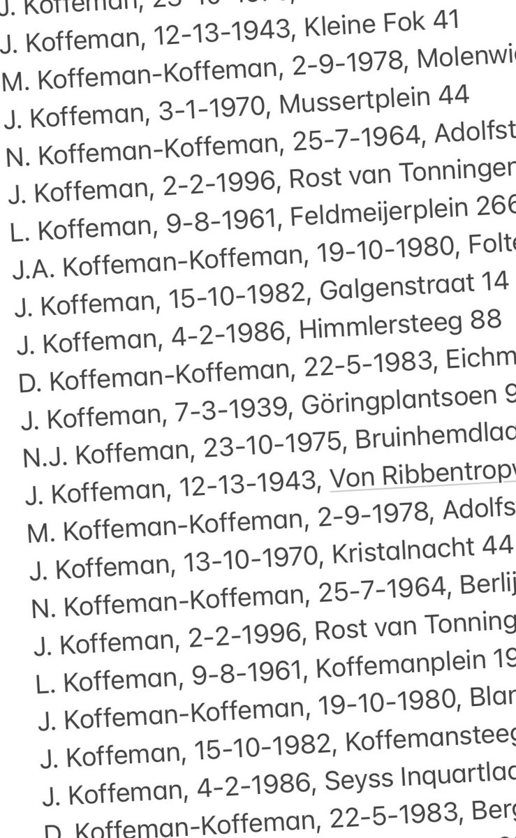 De gemeente Urk heeft inmiddels de namenlijst gepubliceerd van de 26 mensen die op <a href="/D66Flevoland/">D66 Flevoland</a>, @GLFlevoland en <a href="/PvdAFlevoland/">PvdA Flevoland</a> hebben gestemd. Komende maandag moeten zij zich melden op de Dormakade, alwaar zij het IJsselmeer in gejonast zullen worden. 
#tribunalen #Urk