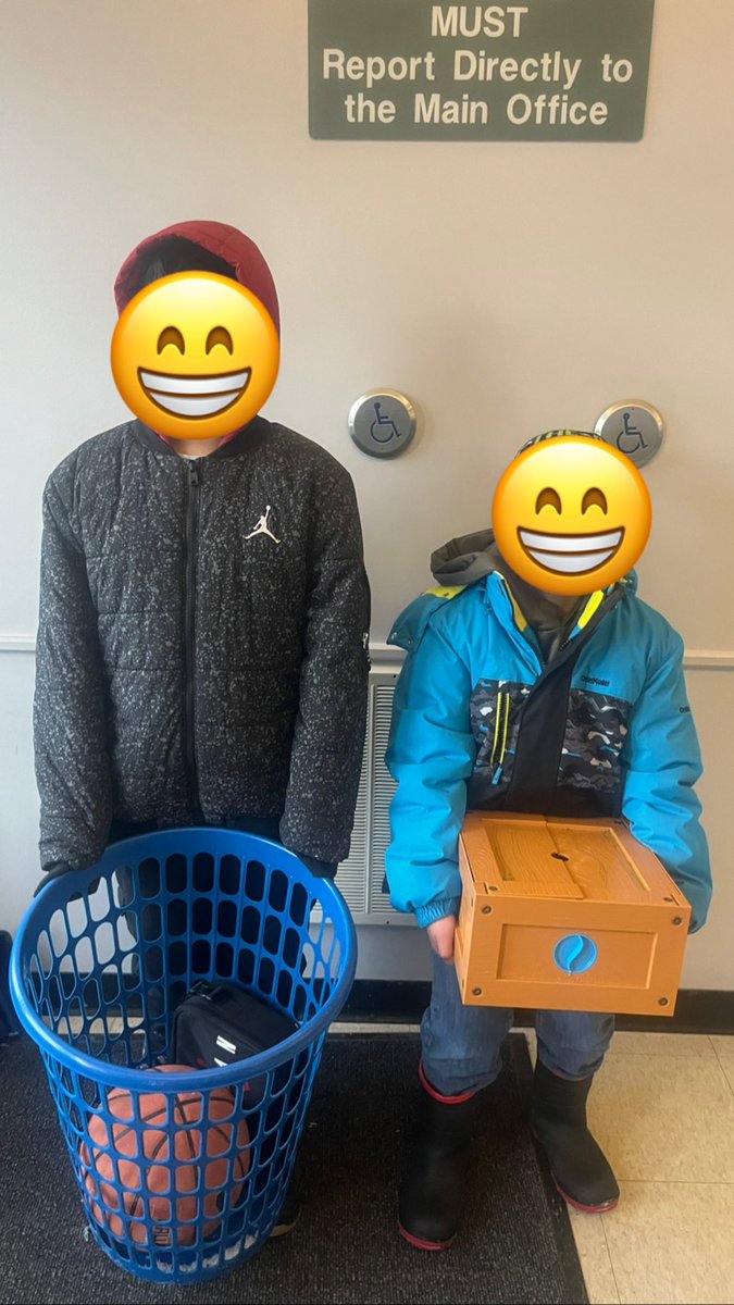 It is spirit week <a href="/CPCobras/">Crossing Park School</a>! Monday is “Anything but a backpack” day! Here are some creative entries from our class!