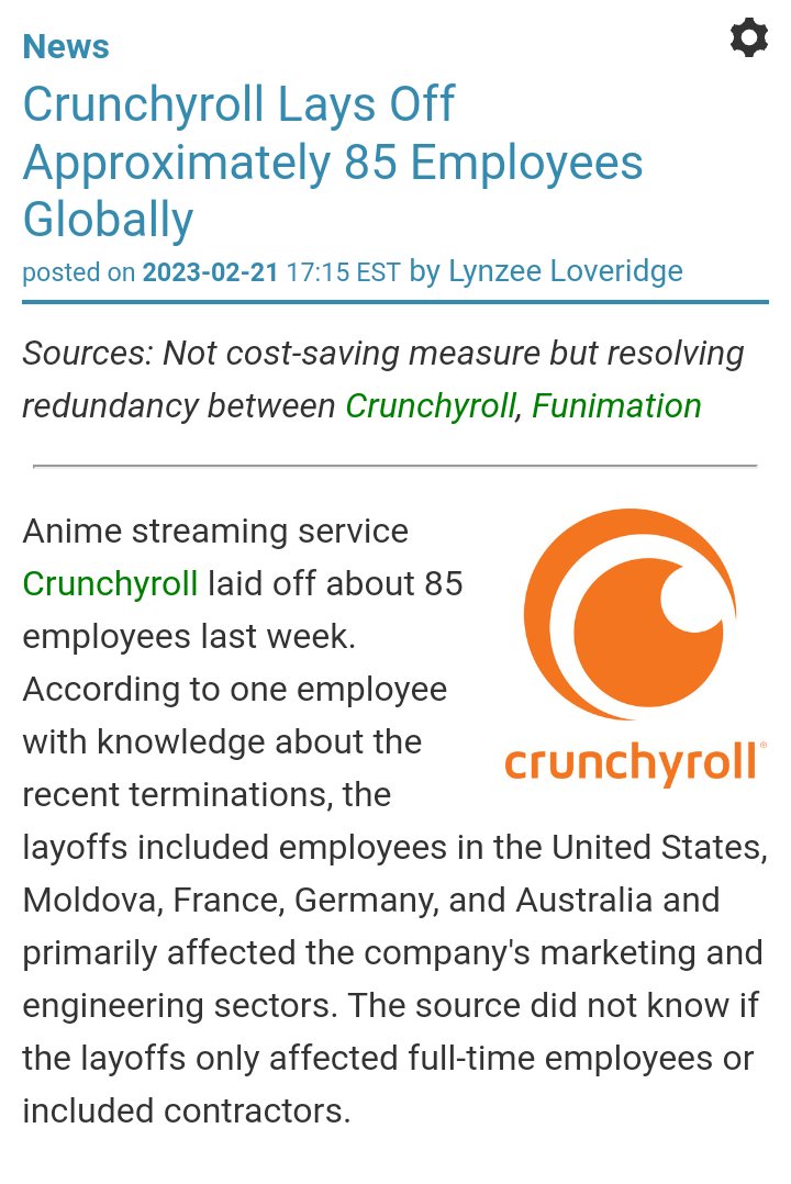 Otaku News: Crunchyroll and Funimation Merge into One Offering