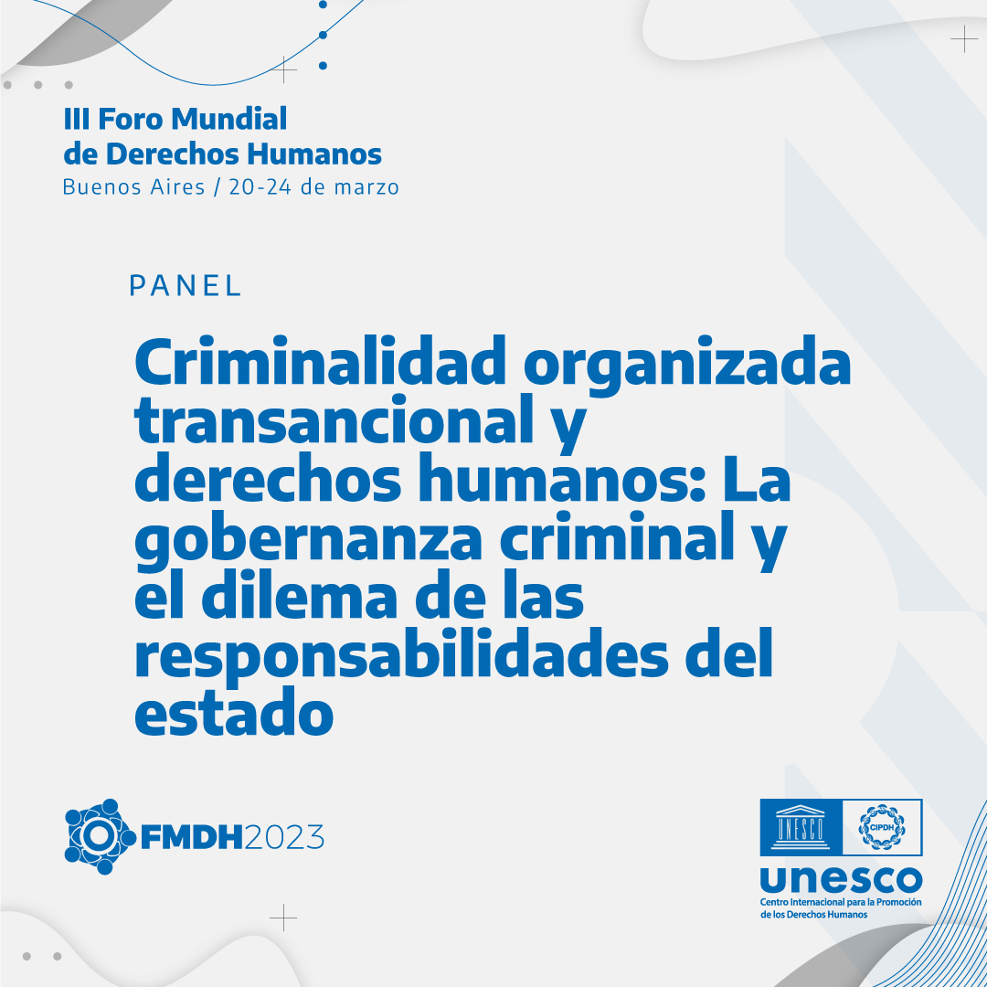 Mañana voy a disertar sobre Criminalidad Organizada en LATAM, gobernanza criminal y sus implicancias para los DDHH.
Gracias <a href="/carosampo/">Carolina Sampó ☆☆☆</a> por siempre impulsarnos a seguir formándonos en lo que nos gusta y darnos espacio en el <a href="/IRI_CeCot/">Centro de Estudios sobre Crimen Org. Transnacional</a> 
📌FADU (C. Univ) - Aula 2 Mesa 17
⏰15 hs