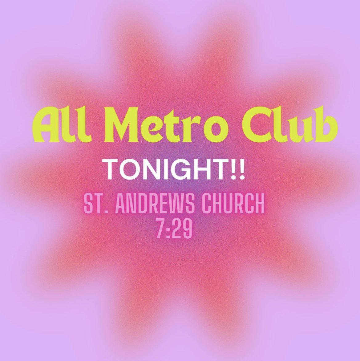 GRSYoungLife's tweet photo. TONITE? YES TONITE!!!! LETS GOOOOO! All Metro Club! 7:29 @ St. Andrew’s church in Plano! Meet at the club room at 6:45 to ride together or follow us! $10 Young Life shirts (bring cash). BIGGEST CLUB OF THE YEAR! https://t.co/r4GmdGGhz9