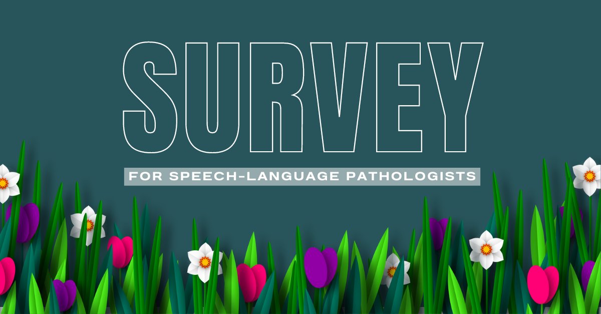 Please share this survey invitation with other SLPs!

Eligible participants must meet the following criteria: 
• Be a certified speech-language pathologist 
• Have provided services to at least one adolescent with acquired brain injury 

Survey link: towson.az1.qualtrics.com/jfe/form/SV_br…