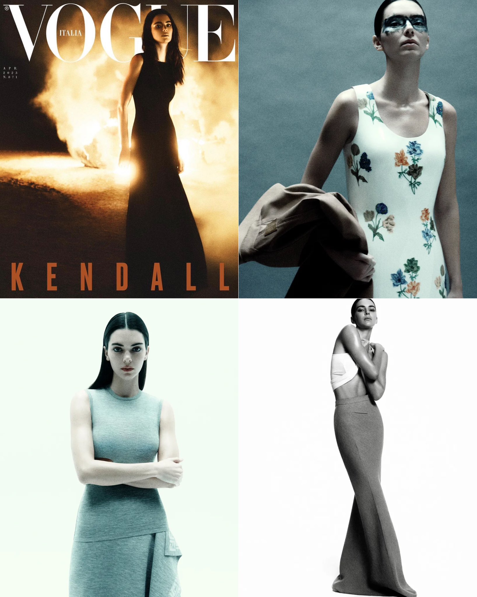 女性情報誌 Vogue Italia Feb 2019 Kendall Jenner New VOGUE ITALIA Italy Italian Magazine Feb 2019 Kendall
