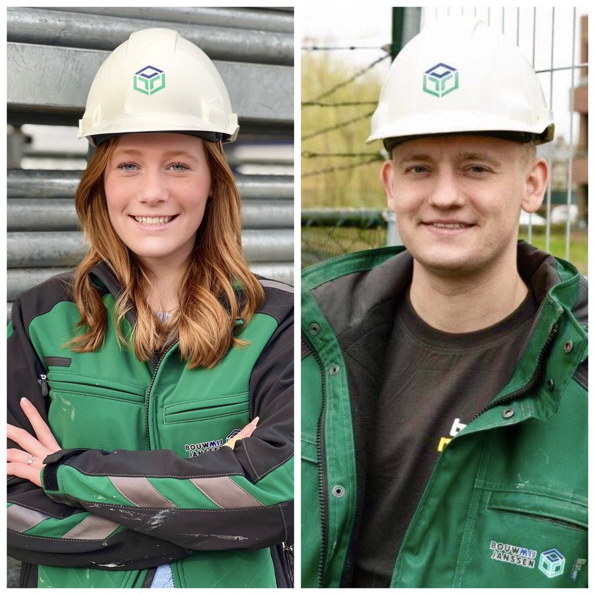 STAGE 🦉| Vandaag heten wij Iris Kersten en Jonah Haumann van harte welkom! Ze zijn allebei eerstejaars leerling bij Bouwmensen. Om een indruk te krijgen van het reilen en zeilen op de bouwplaats, kijken zij tot begin juni met ons mee.