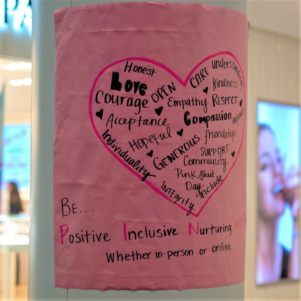 We are so incredibly thankful to be an organization that has the power to encourage these positive messages!