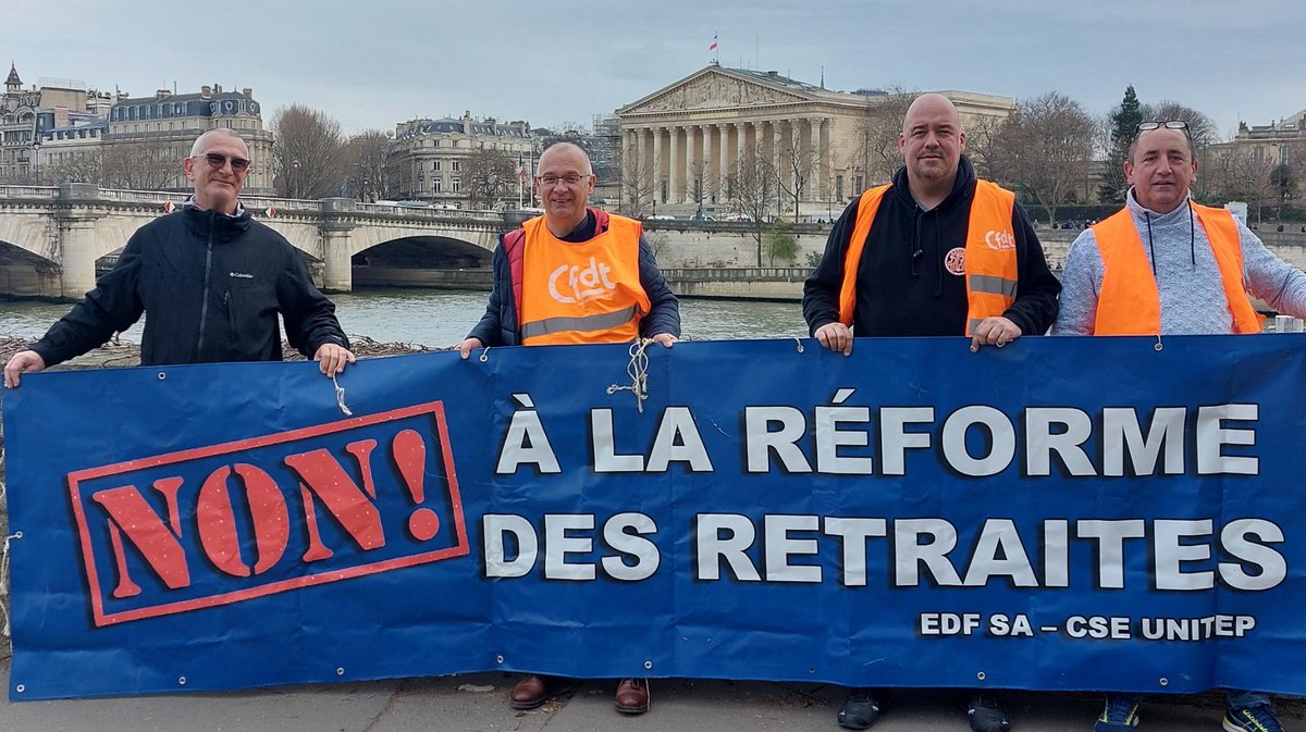 CFDT_UNITEP's tweet photo. Pour les élus du #Cse #Unitep #DTEAM #EDF, #64AnsCestToujoursNon!!! https://t.co/QM6Tmi6HTP
