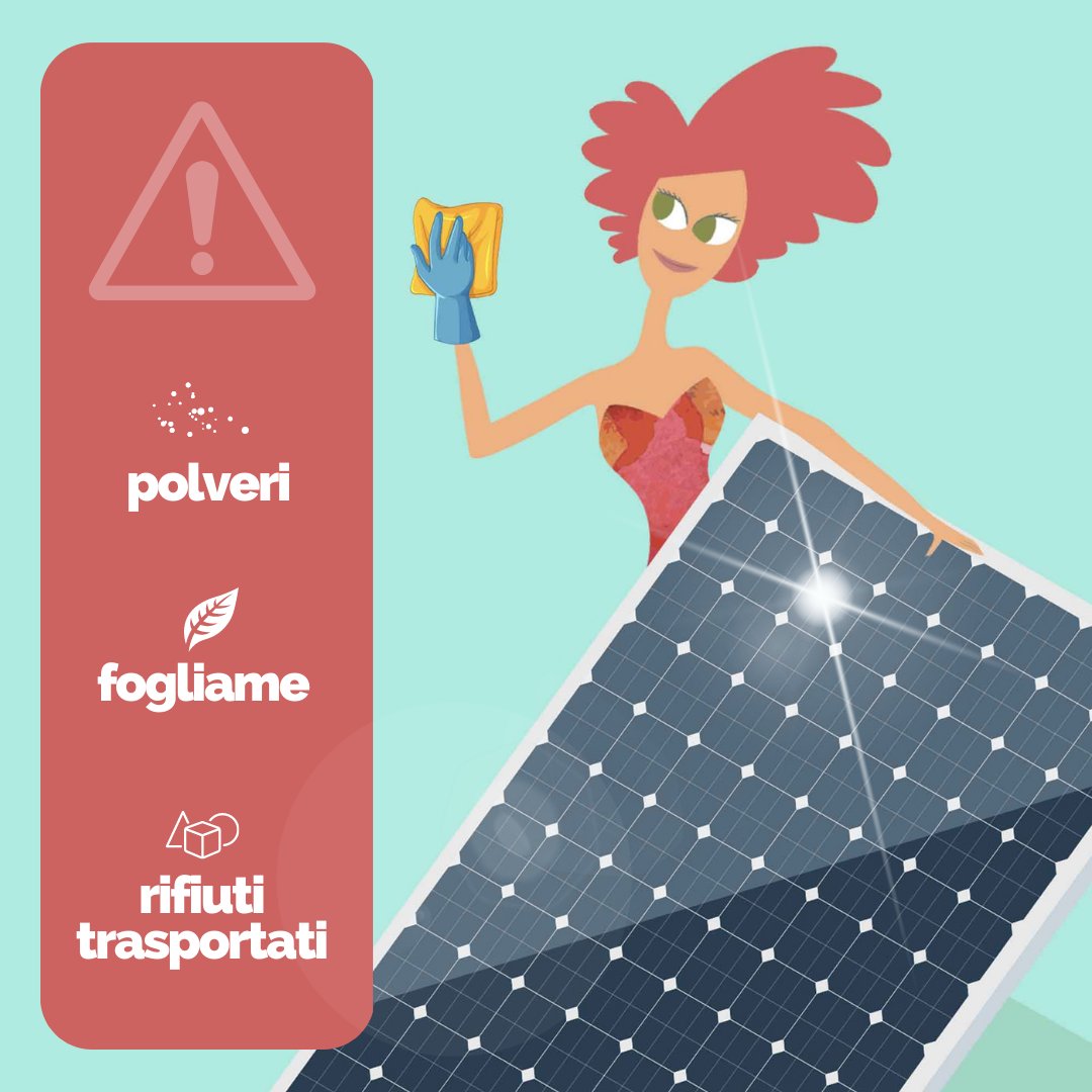 Uno dei vantaggi del #fotovoltaico è il basso e poco frequente livello di #manutenzione richiesto. Basta tenere puliti i #pannelli evitando che si accumulino polveri, fogliame o elementi che potrebbero disturbare il corretto funzionamento delle celle: jam-srl.it/efficientament…
