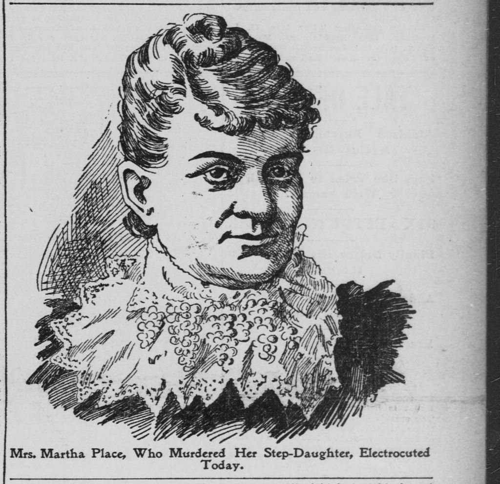 On this day, 124 years ago, NY State executed Martha Place for murdering her stepdaughter--the first time a woman was executed in the electric chair. My novel, The Murderess Must Die, imagines Martha's life. March 20 is a good time to remember the alleged murderer and victim.