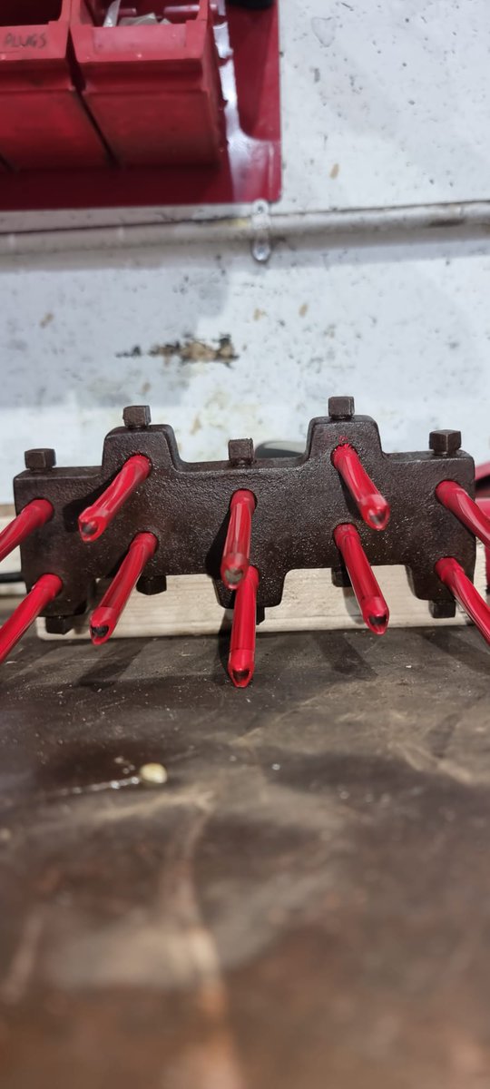 LoganTurf's tweet image. Getting ready for an upcoming job using these '' Ninja '' tines, modern greenkeeping at it's best 👌