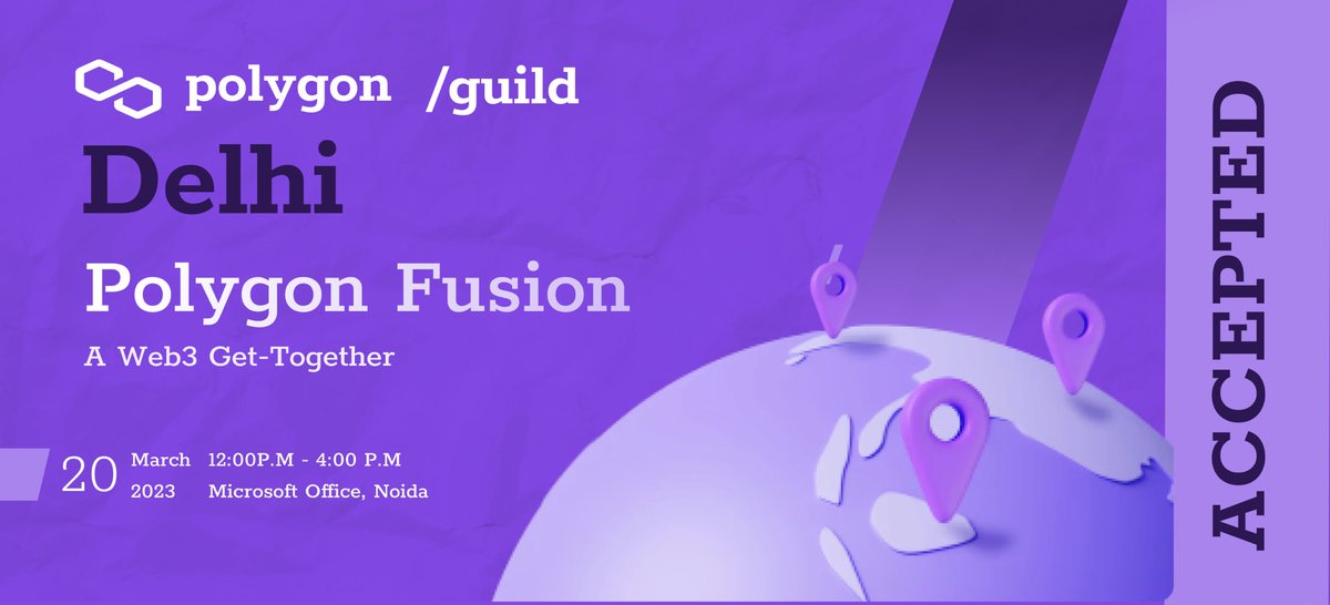 HarshKumarJadon's tweet image. 📌🚀 Just attended an epic #Web3 event by #PolygonFusion! 

🔥💻 Learned about zero knowledge proofs &amp;amp; how to present at hackathons like a pro. Don't miss out! Join us and @GuildDelhi to expand your #Blockchain skills today! #SEO #TechTalk #Cryptocurrency #ZeroKnowledgeProofs 🌐