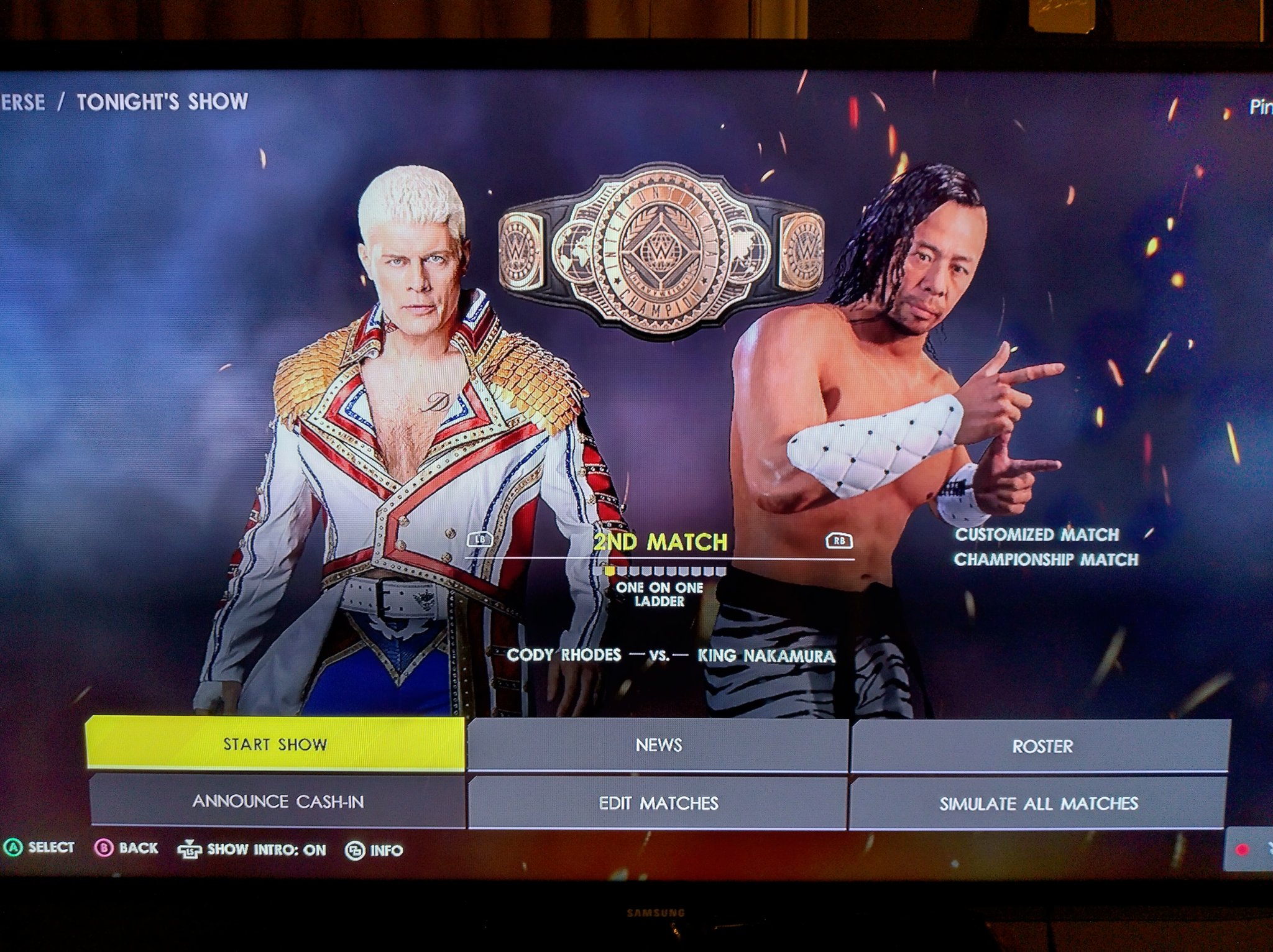 Vance Parks on Twitter "To open the night, what better tradition for