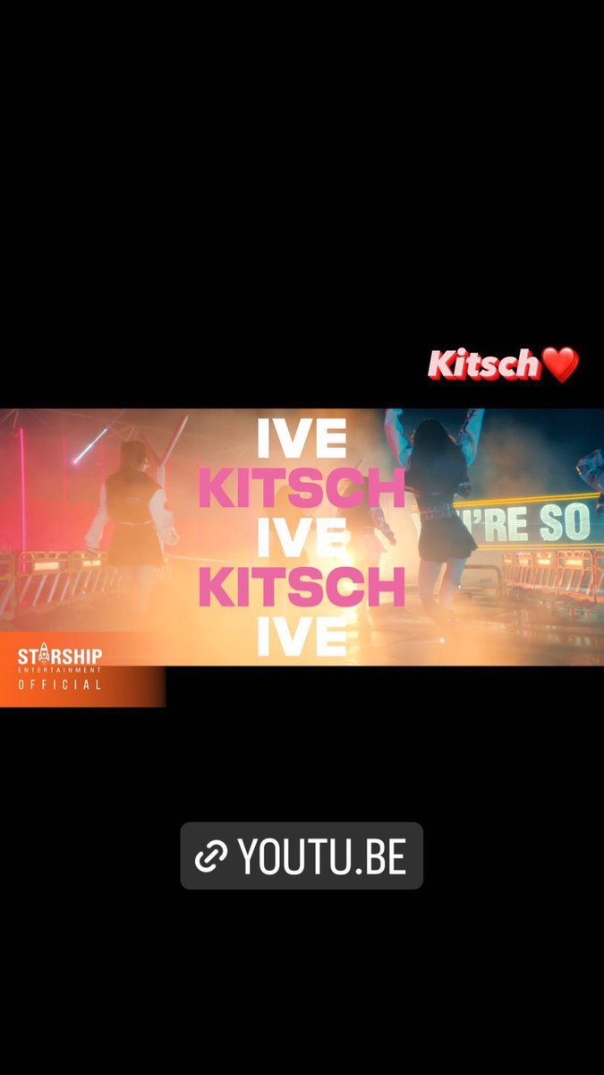 📸 | 230321
 تحديث يوجين عبر قصه حسابها الشخصي بالأنستقرام:
Kitsch❤
youtu.be/LUy5oxwhvR8
#ANYUJIN <a href="/IVEstarship/">IVE OFFICIAL</a> #아이브