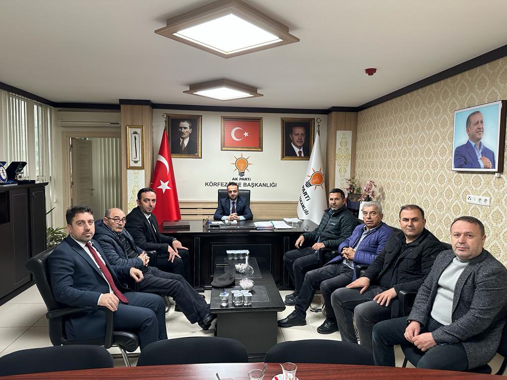 muratbalaban41's tweet photo. AK Parti Körfez İlçe Başkan Vekilimiz Nurettin Okudan’ı ve İlçe yöneticilerini ziyaret ettik. 
Nazik misafirperverlikleri için teşekkür ederim. https://t.co/uksCdSPtGS