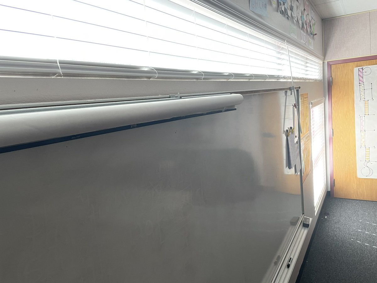 Spring Break means more time for spring cleaning and updates at Towne!  Thanks to Mr Miller and the crew for making our school shine.  We also said good bye to the last of our pink metal blinds and have all new blinds through out the school.  #townemeadows #springcleaning