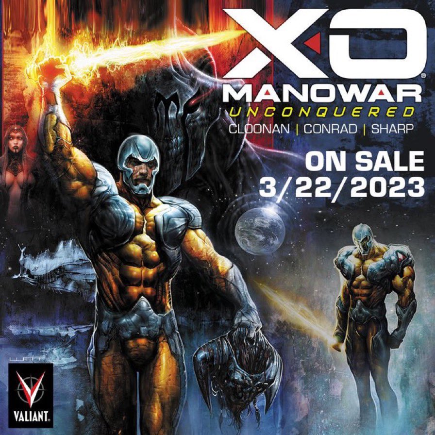 ValiantComics's tweet photo. On sale on Wednesday! Happy X-O Week, everybody!

#StayValiant #MondayMotivation https://t.co/cDKP5dPRmo