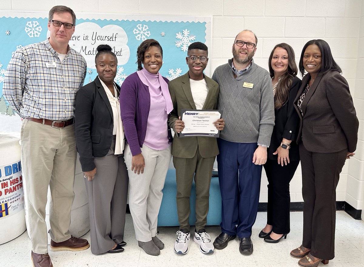 Henry County Schools on Twitter "Congratulations to the winners of our
