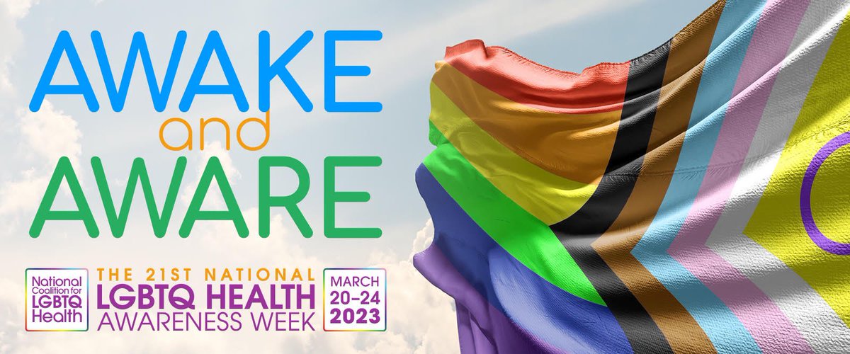 nhcelebrates's tweet photo. Welcome to the 21st National LGBTQ+ Health Awareness Week 🩺 As advocates for LGBTQ+ health, we are AWAKE to what's happening and AWARE of what's right ⚕️Learn more at https://t.co/yzlKKqaKCm #NewHopeCelebrates #AwakeAndAware #HealthAwarenessWeek #LGBTQHealth https://t.co/xBISfF0unS