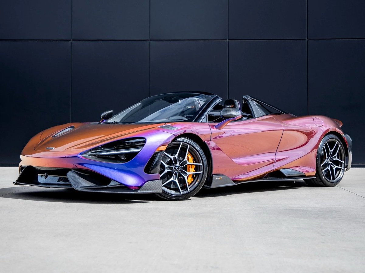 2022 McLaren 765LT finished in MSO Bespoke Cerberus Pearl 🦄 - For
