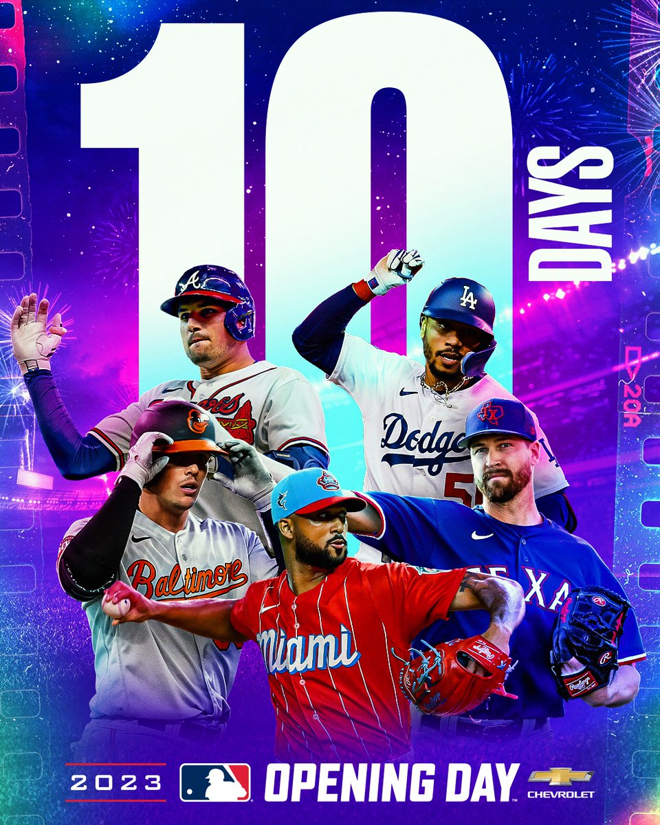 MLB on Twitter "🔟 days until OpeningDay! Are you ready?"