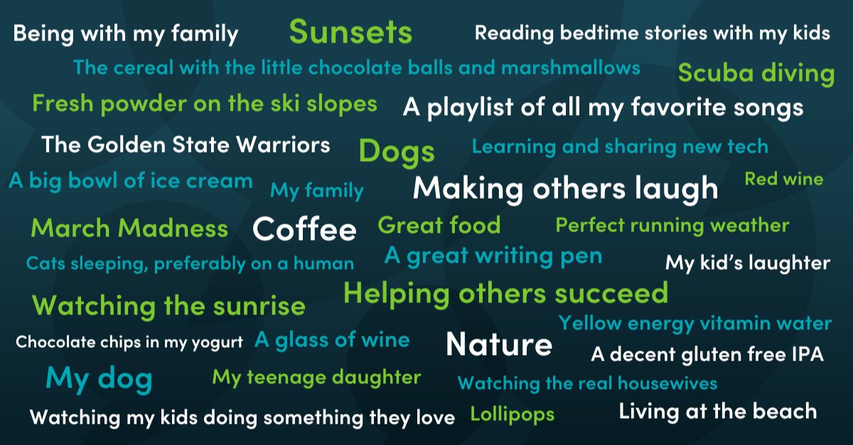 ocelotone1's tweet image. Today is International Day of Happiness and here are a few things that make our team happy! ☀️🐕🎶☕🎿

Let us know what bring you happiness in the comments ⬇️