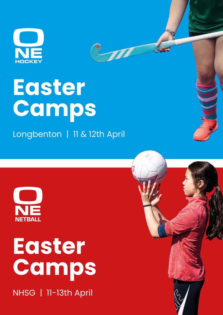CoachingNETBALL's tweet image. Very exciting choices this Easter break in the North East. Book your hockey and netball today! 
tinyurl.com/onehockeyNE