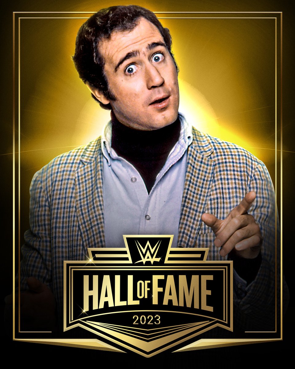 BREAKING: <a href="/ndykaufman/">Andy Kaufman</a> will be inducted into the #WWEHOF Class of 2023, as first reported by <a href="/Variety/">Variety</a>!