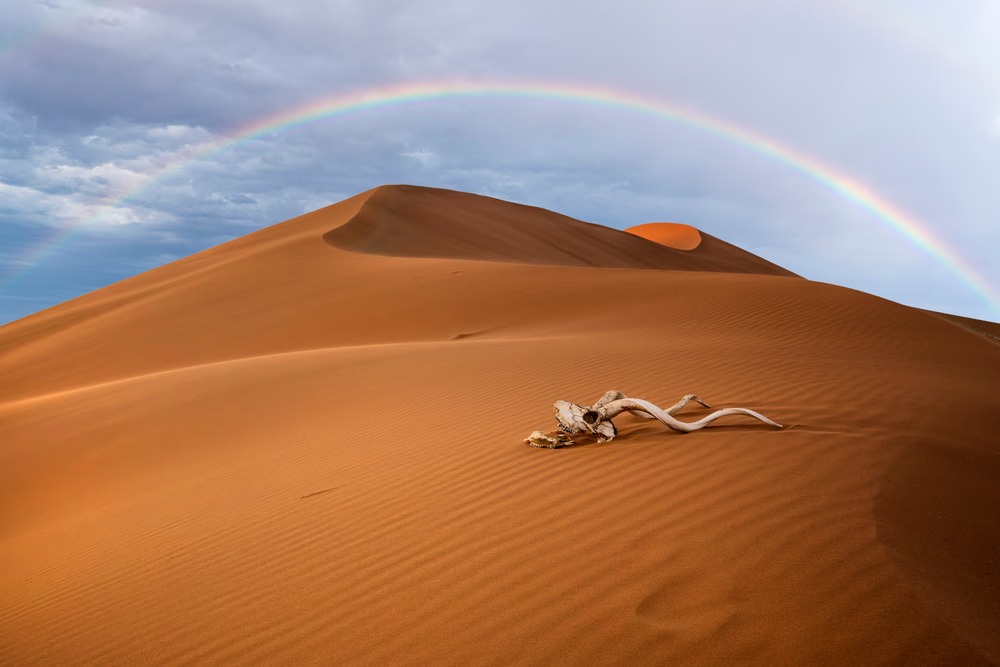 2 : Rainbow sand dunes