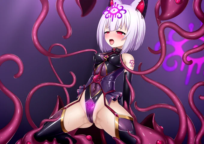 【R-18】封魔巫女珠音ちゃん妖魔堕ち 