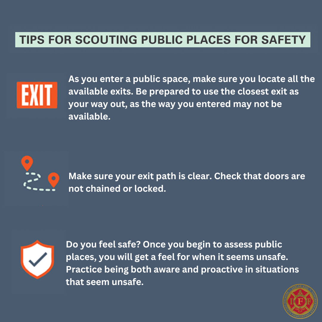 Make sure you are being aware of your surroundings and staying safe!
#local4321 #localunion #firefighters #firstresponders #southflorida #florida #browardcounty #safety #safetyfirst #safetytips #publicsafety