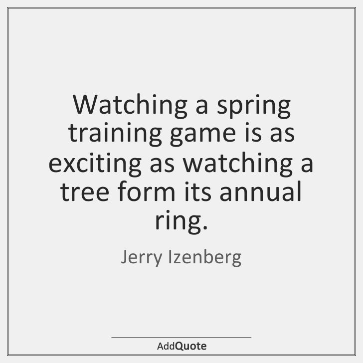 Jerry Izenberg #JerryIzenberg #Quote #Quotes